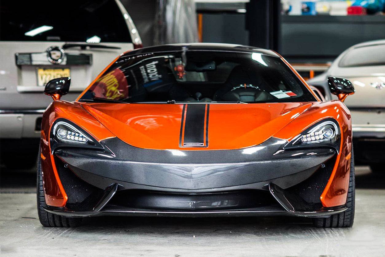 2015-2020 McLaren 600LT 540c 570s 570gt Front Bumper Top Cover Replcement - DarwinPRO Aerodynamics