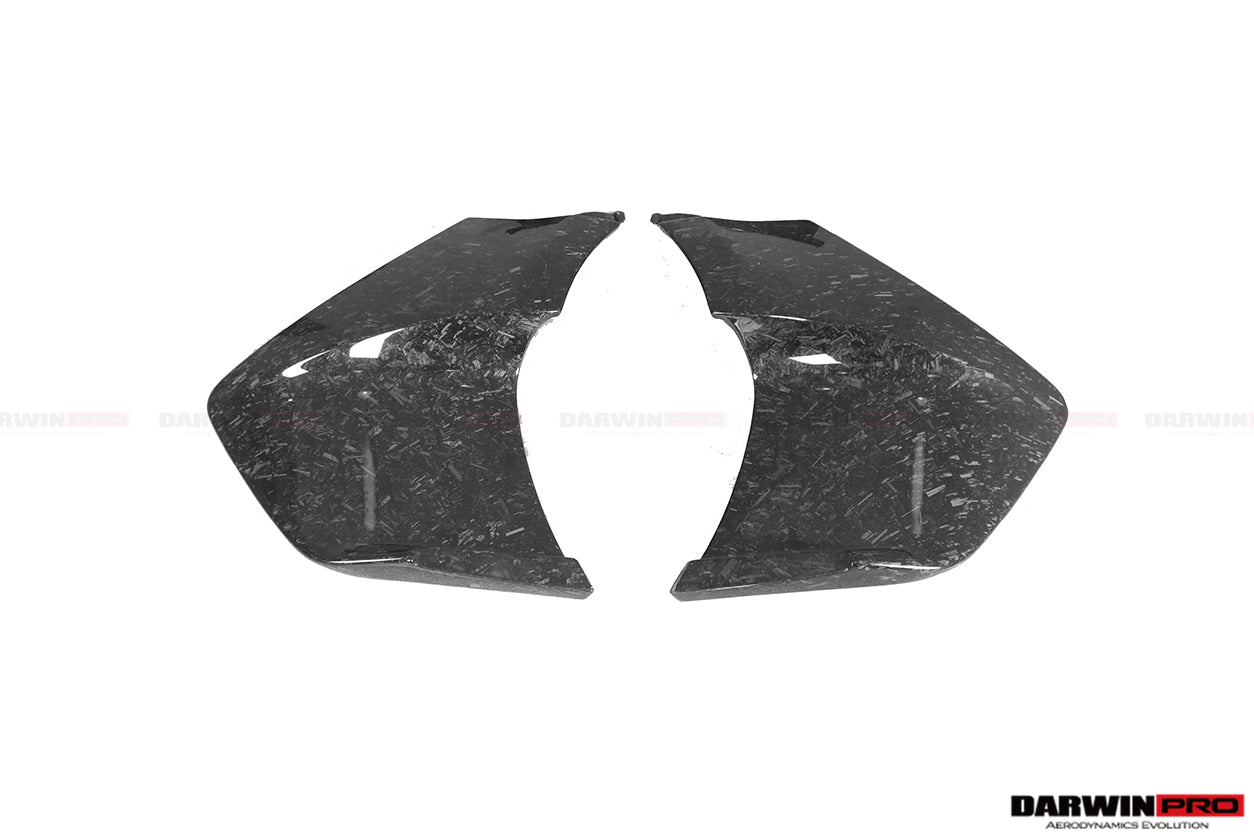 2018-2021 McLaren 600lt Carbon Fiber Rear Bumper Side Canards