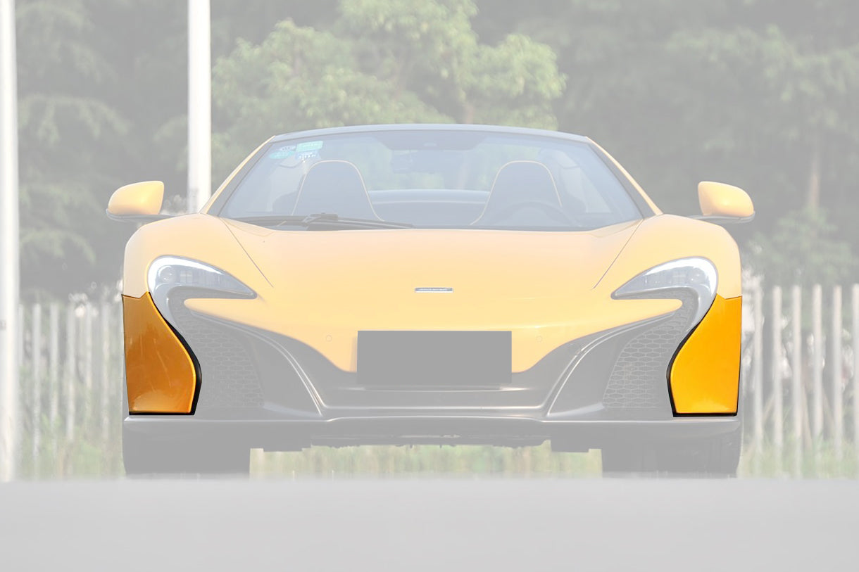 2014-2017 McLaren 650s Front Bumper Side Splitter - DarwinPRO Aerodynamics