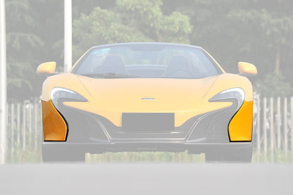 2014-2017 McLaren 650s Front Bumper Side Splitter - DarwinPRO Aerodynamics