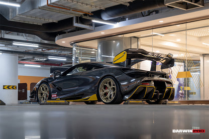 2017-2022 McLaren 720s Se²GTR  Trunk Wing - DarwinPRO Aerodynamics