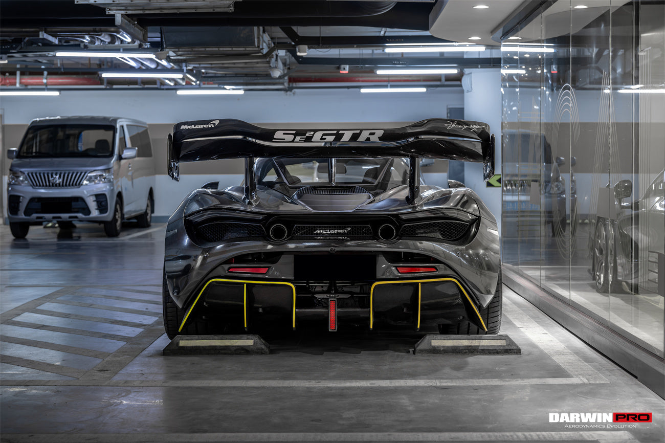 2017-2022 McLaren 720s Se²GTR  Trunk Wing - DarwinPRO Aerodynamics