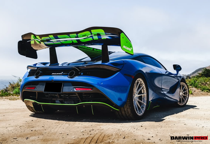 2017-2022 McLaren 720s Se²GTR  Trunk Wing - DarwinPRO Aerodynamics