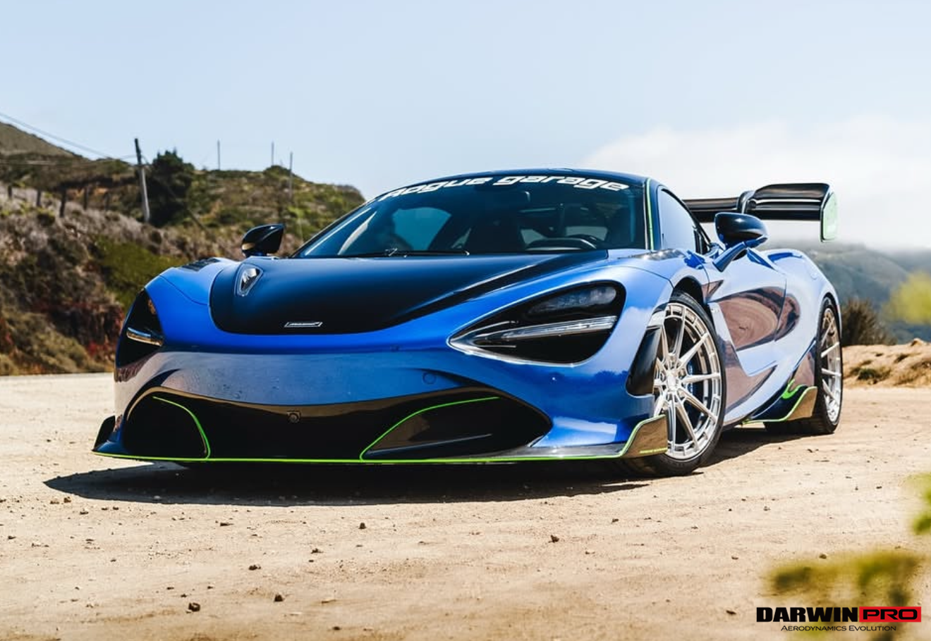 2017-2022 McLaren 720s Se²GTR  Trunk Wing - DarwinPRO Aerodynamics