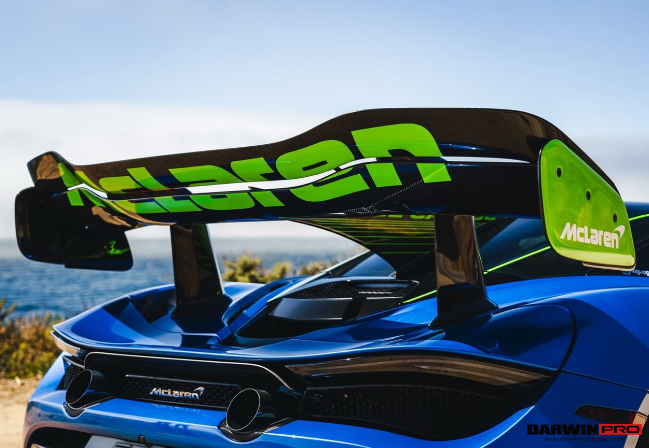 2017-2022 McLaren 720s Se²GTR  Trunk Wing - DarwinPRO Aerodynamics