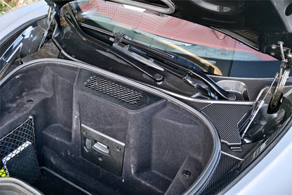 2015-2021 McLaren OEM Style Dry Carbon Fiber Carbon Fiber Front Trunk Opening Surround Trim Set | Fits 540C, 570S, 570GT, 600LT - DarwinPRO Aerodynamics