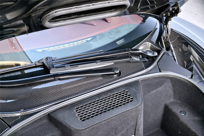 2015-2021 McLaren OEM Style Dry Carbon Fiber Carbon Fiber Front Trunk Opening Surround Trim Set | Fits 540C, 570S, 570GT, 600LT - DarwinPRO Aerodynamics