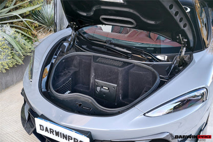 2019-UP McLaren GT OEM Style Autoclave Carbon Fiber Front Trunk Opening Surround Trim Set | Fits GT, GTS