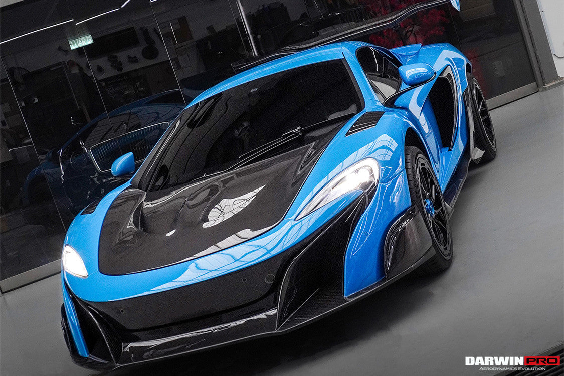 2011-2014 McLaren MP4 12C 650S Rebel Performance Style Carbon Fiber Side Skirts - DarwinPRO Aerodynamics