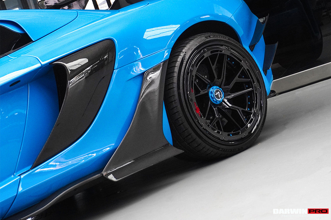 2011-2014 McLaren MP4 12C 650S Rebel Performance Style Carbon Fiber Side Skirts - DarwinPRO Aerodynamics