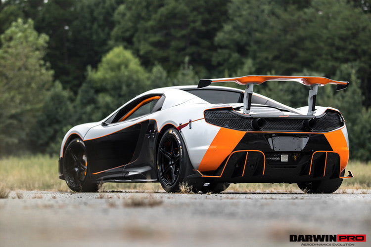 2011-2017 McLaren MP4 12C 650s BKSS Style Rear Diffuser - DarwinPRO Aerodynamics