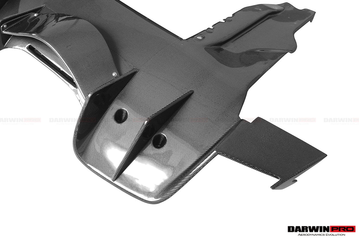 2011-2017 McLaren MP4 12C 650s BKSS Style Rear Diffuser - DarwinPRO Aerodynamics