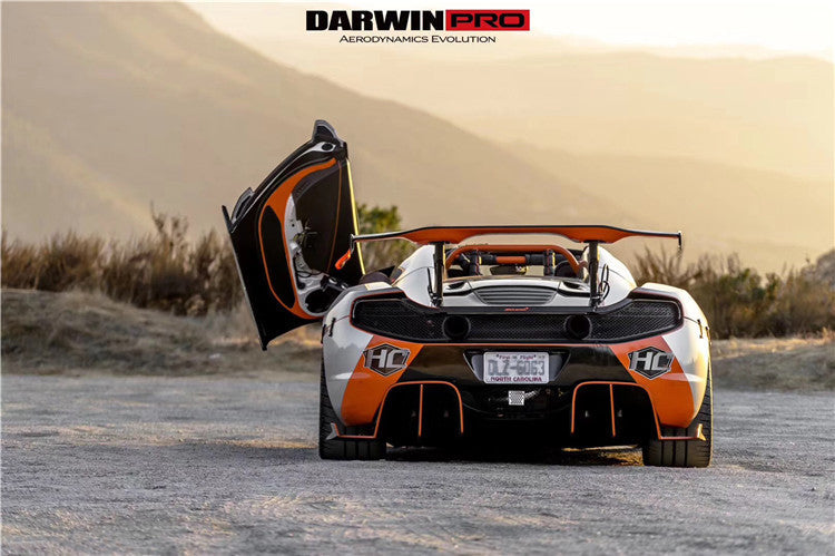 2011-2017 McLaren MP4 12C 650s BKSS Style Rear Diffuser - DarwinPRO Aerodynamics