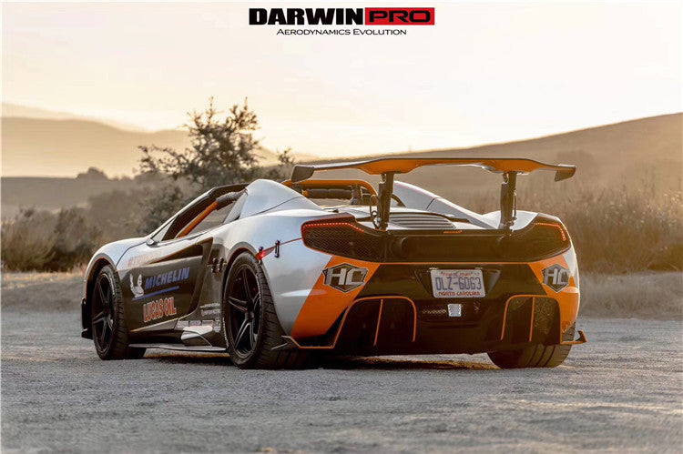 2011-2017 McLaren MP4 12C 650s BKSS Style Rear Diffuser - DarwinPRO Aerodynamics