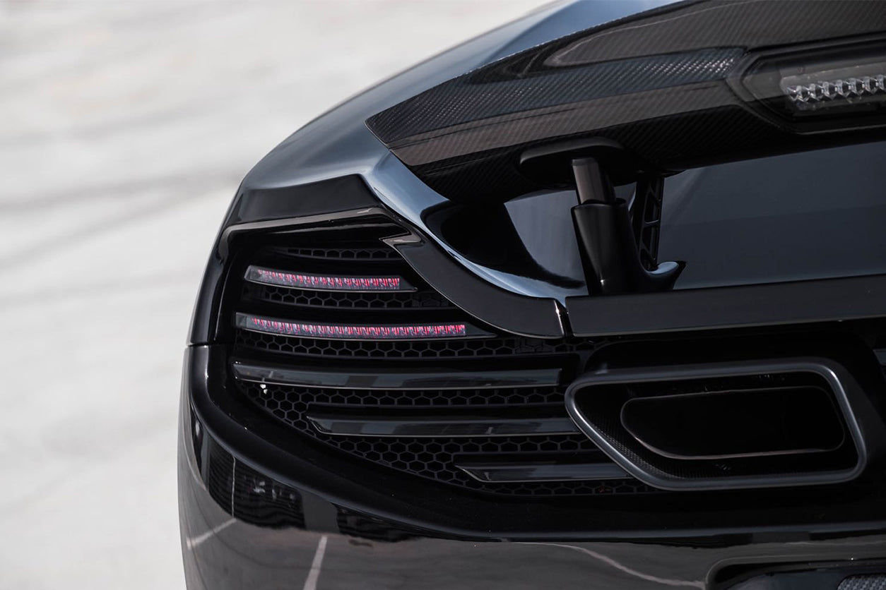 2011-2017 McLaren MP4 12C 650s DPR Style Rear Diffuser - DarwinPRO Aerodynamics