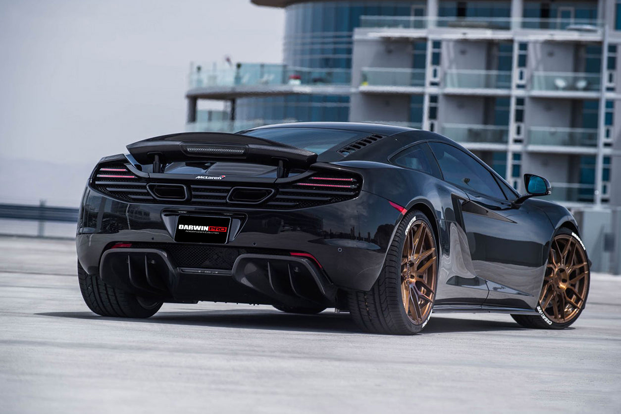 2011-2017 McLaren MP4 12C 650s DPR Style Rear Diffuser - DarwinPRO Aerodynamics