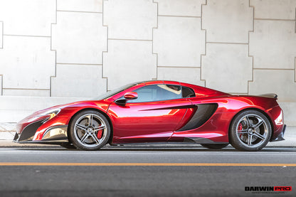 2011-2014 McLaren MP4 12C 675LT Style Front Bumper & Fender - DarwinPRO Aerodynamics