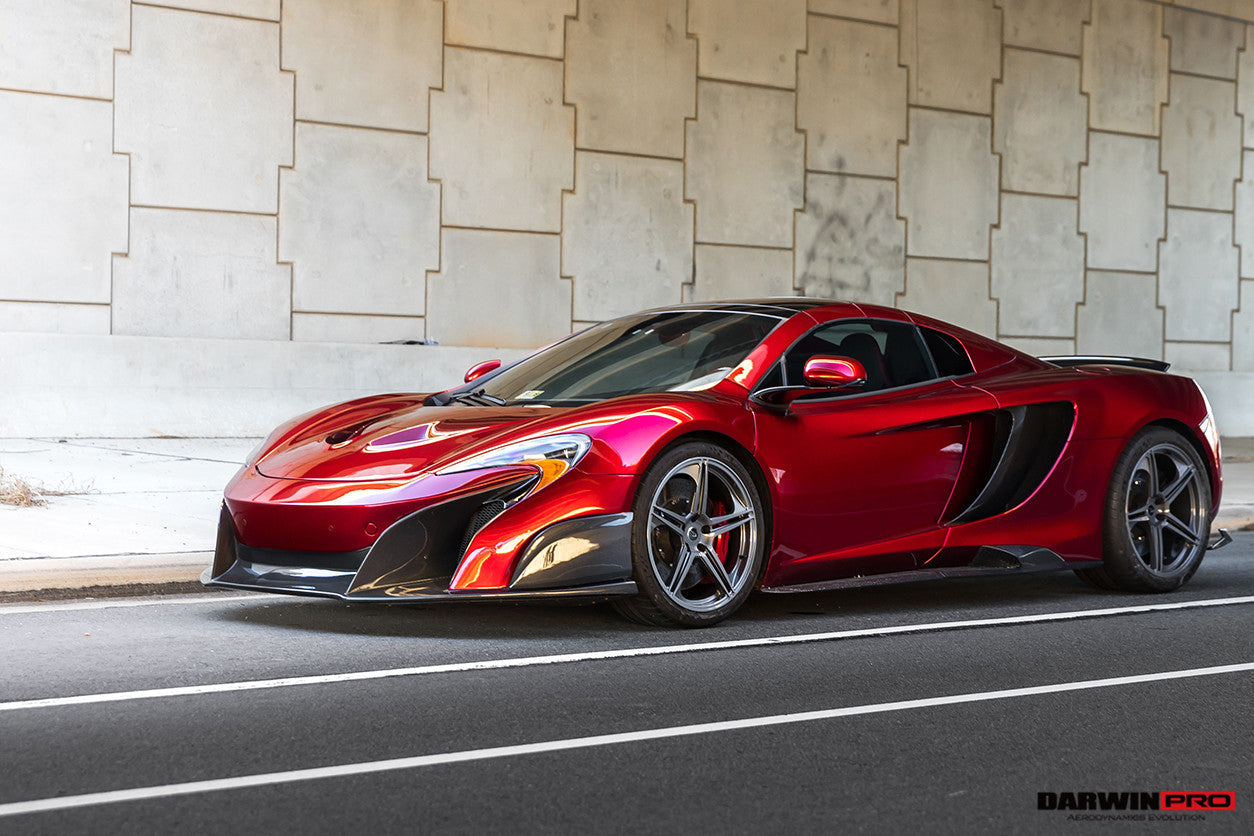 2011-2014 McLaren MP4 12C 675LT Style Front Bumper & Fender - DarwinPRO Aerodynamics