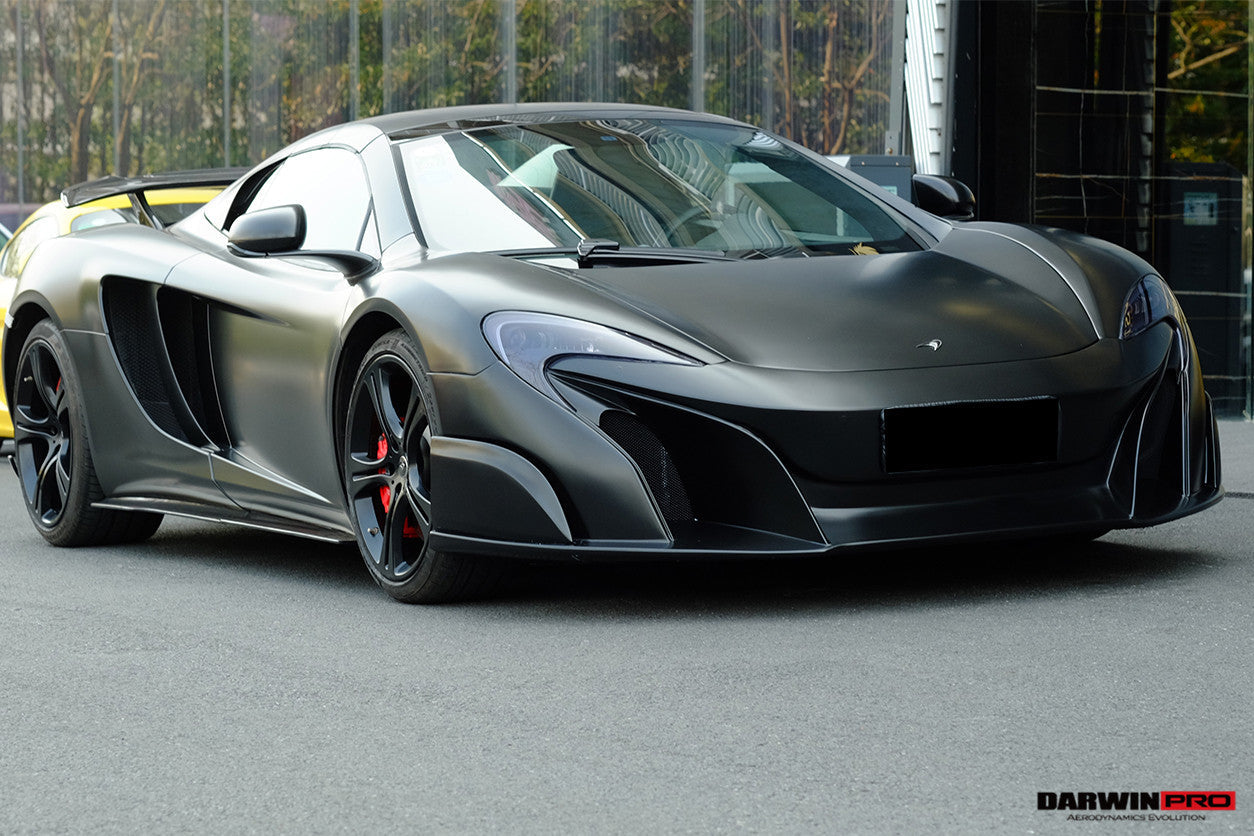 2011-2014 McLaren MP4 12C 675LT Style Front Bumper & Fender - DarwinPRO Aerodynamics