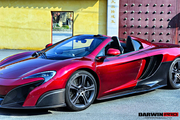 2011-2014 McLaren MP4 12C Carbon Fiber Side Intake Blades - DarwinPRO Aerodynamics