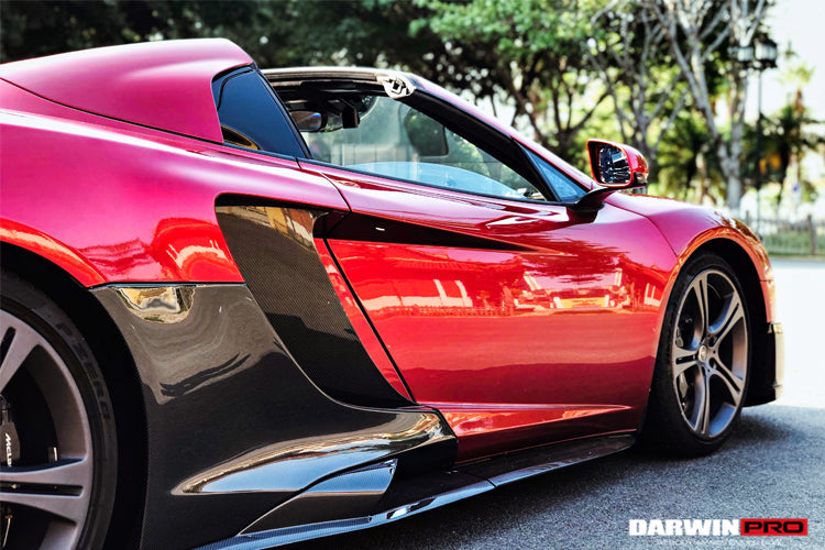 2011-2014 McLaren MP4 12C Carbon Fiber Side Intake Blades - DarwinPRO Aerodynamics