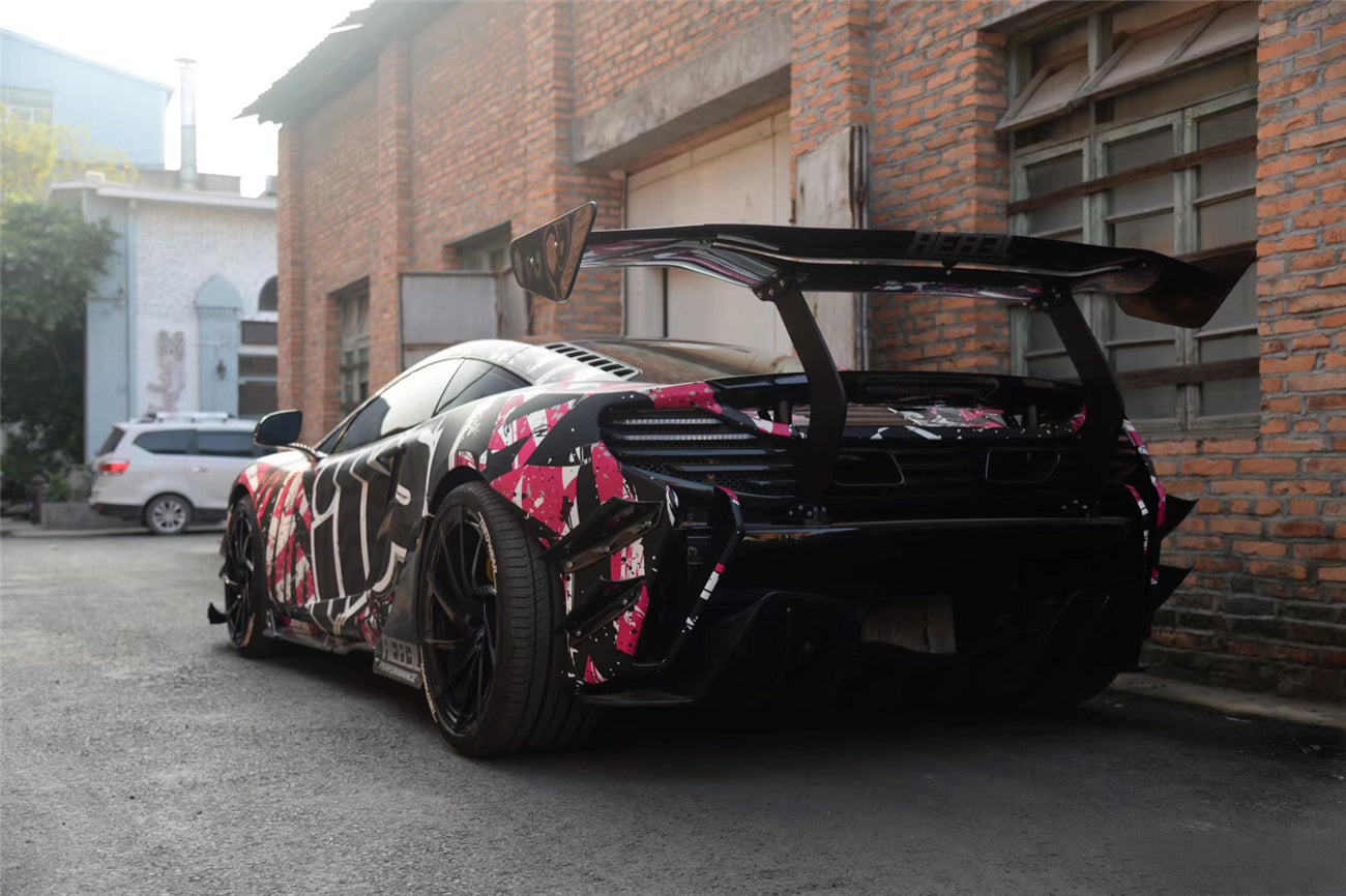 2011-2014 McLaren MP4 12C Rebel Performance Style Partial Carbon Fiber Full Body Kit - DarwinPRO Aerodynamics