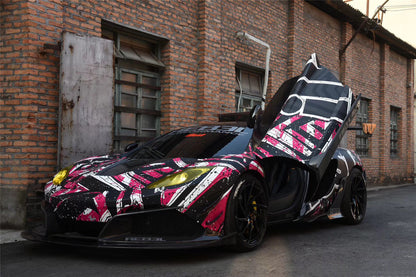 2011-2014 McLaren MP4 12C Rebel Performance Style Partial Carbon Fiber Full Body Kit - DarwinPRO Aerodynamics