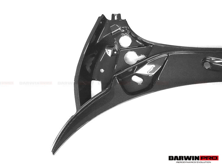 2015-2020 McLaren 540c 570s 570gt Autoclave Carbon Fiber Front Hood Opening Inner Trim - DarwinPRO Aerodynamics