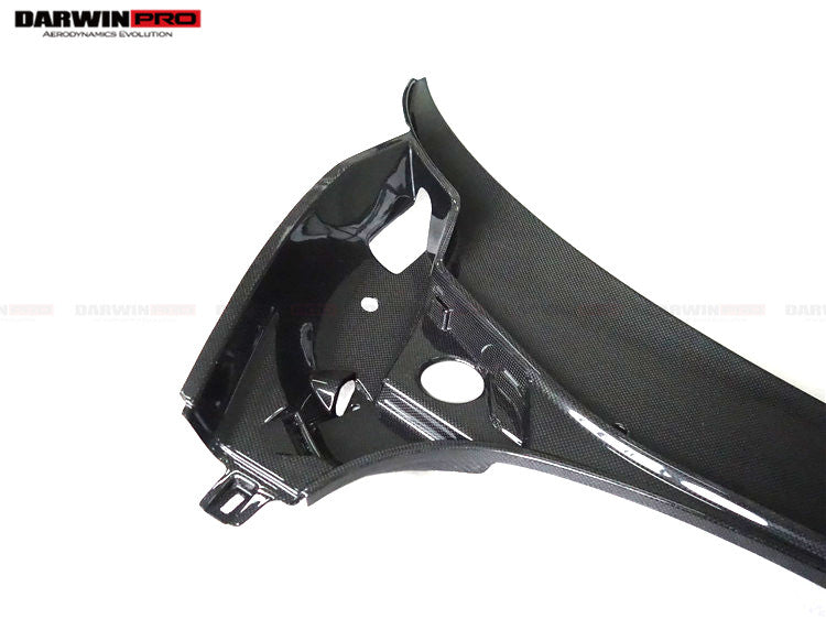 2015-2020 McLaren 540c 570s 570gt Autoclave Carbon Fiber Front Hood Opening Inner Trim - DarwinPRO Aerodynamics