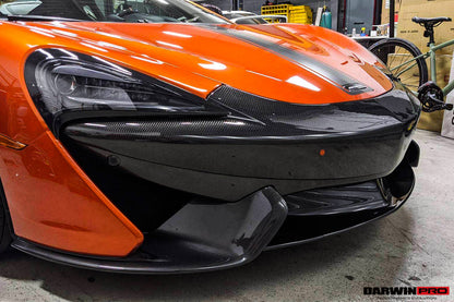 2015-2020 McLaren 600LT 540c 570s 570gt Front Bumper Top Cover Replcement - DarwinPRO Aerodynamics