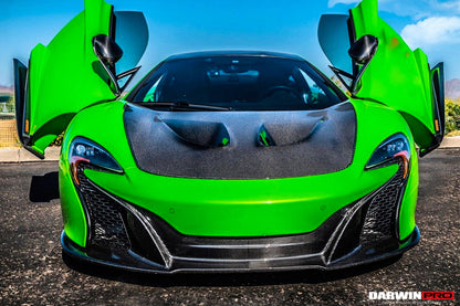 2014-2017 McLaren 650s Front Bumper Top Cover Repalcement - DarwinPRO Aerodynamics