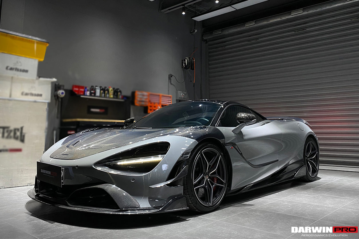 2017-2023 McLaren 720s Se²NWB Style Carbon Fiber Side Door Trims