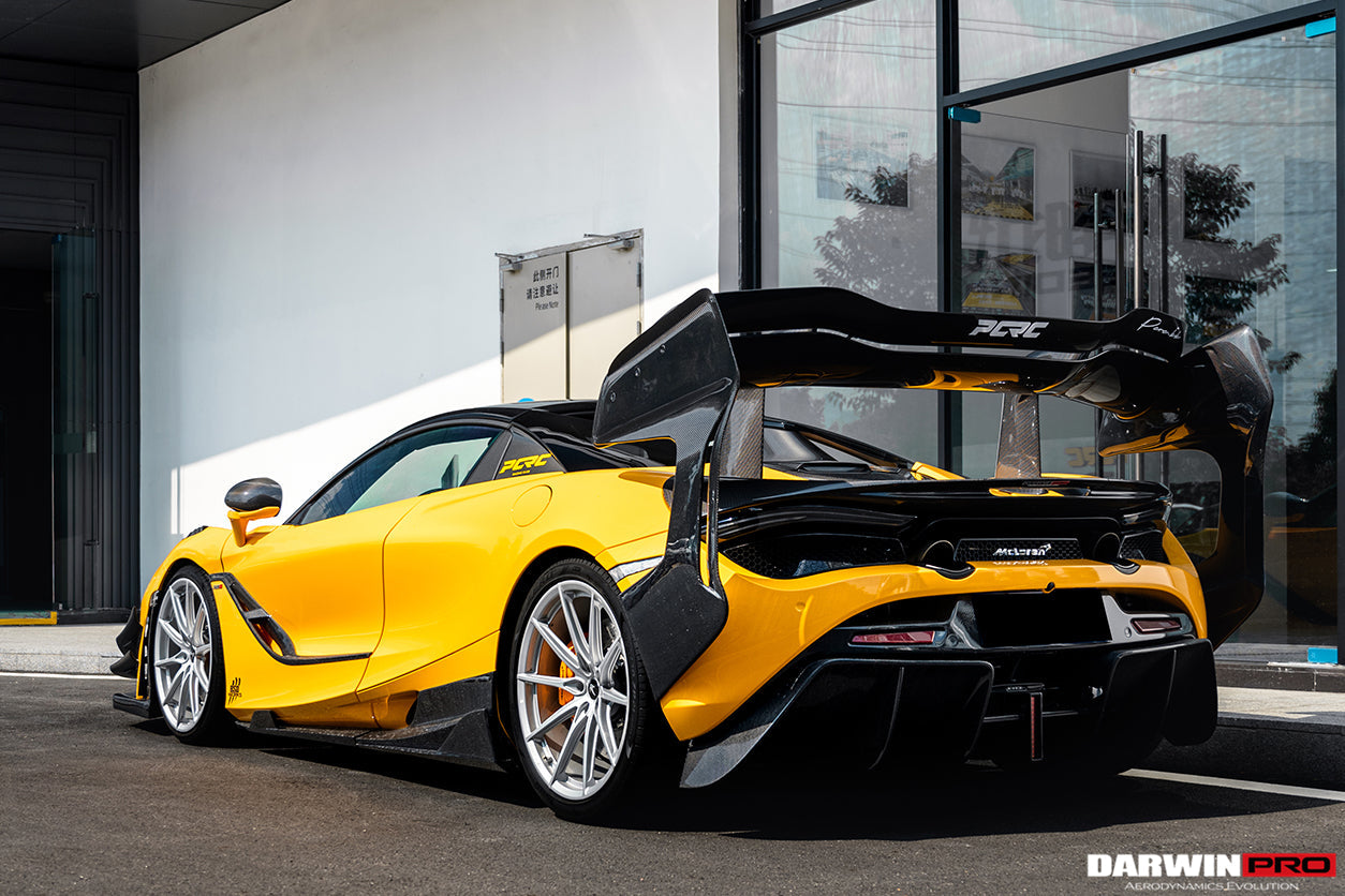 2017-2022 McLaren 720s Se²GTR  Trunk Wing - DarwinPRO Aerodynamics