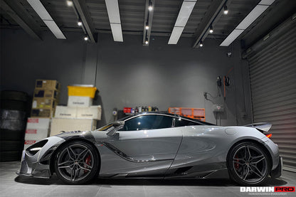 2017-2023 McLaren 720s Se²NWB Style Carbon Fiber Side Skirts