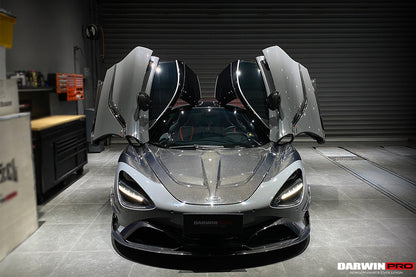 2017-2023 McLaren 720s Se²NWB Style Carbon Fiber Front Lip - DarwinPRO Aerodynamics