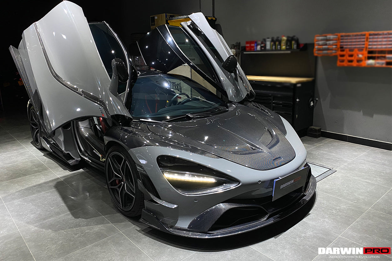 DarwinPRO 2017-2023 McLaren 720s 765LT Se²NWB Style Carbon Fiber Hood