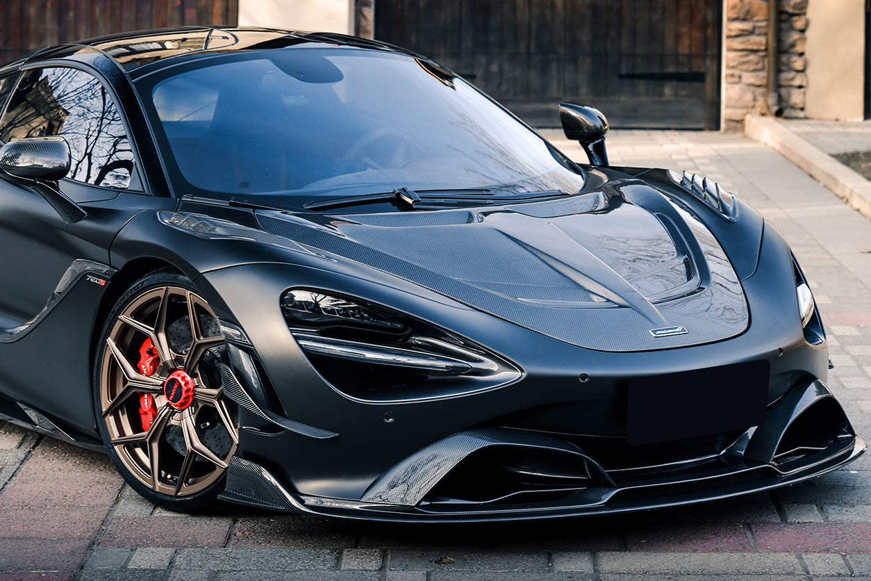 DarwinPRO 2017-2023 McLaren 720s & 765LT Coupe Se²NWB Style Carbon Fiber Fender - DarwinPRO Aerodynamics