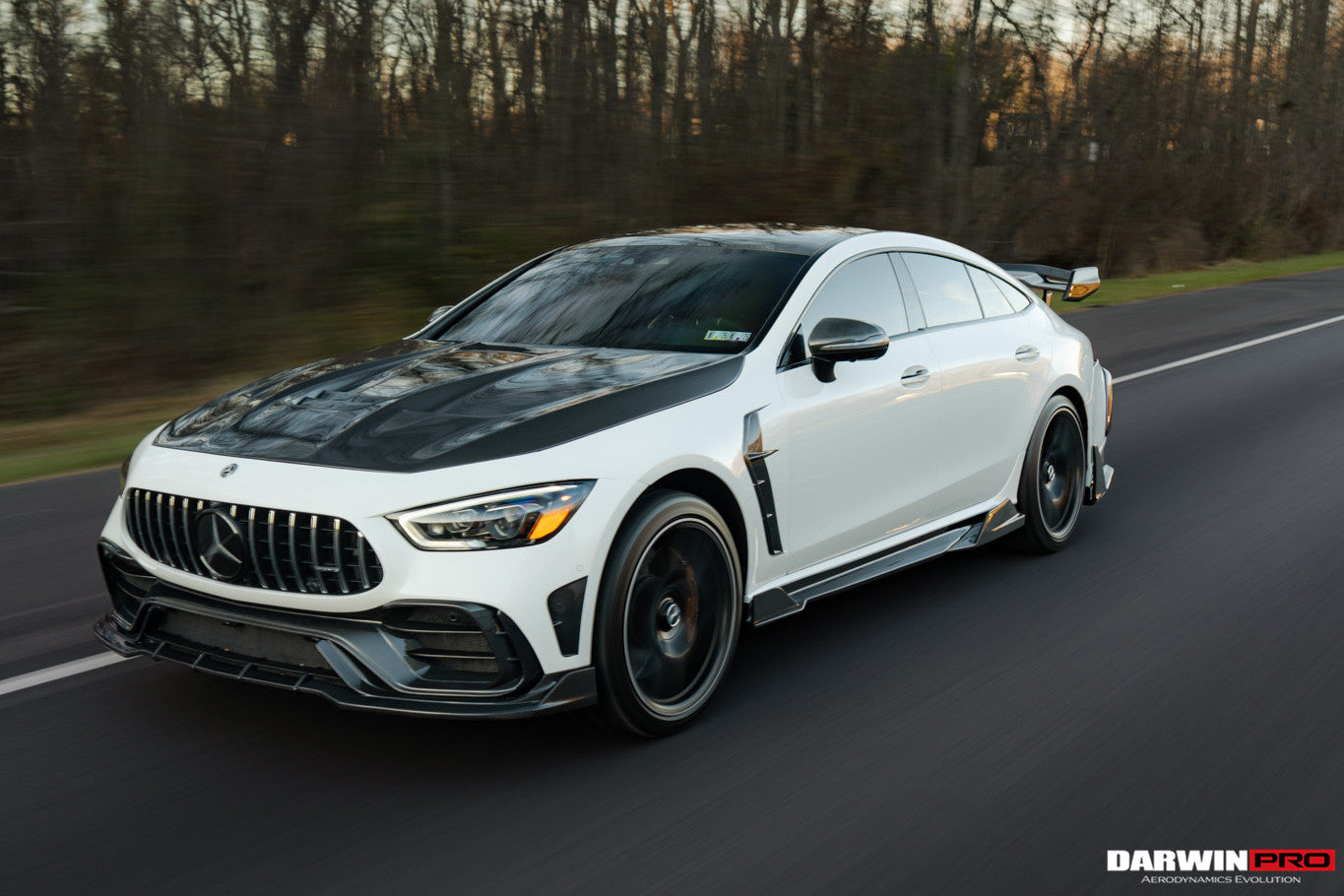 DarwinPRO 2019-2024 Mercedes Benz AMG GT50 GT53 GT43 GT63 GT63S 4Door Coupe X290 IMP Performance Ver.2 Front Fender - DarwinPRO Aerodynamics