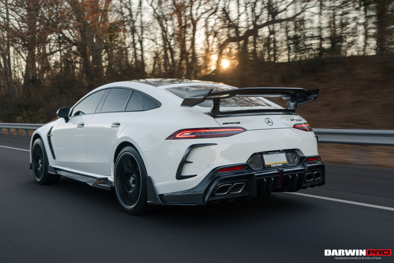 DarwinPRO 2019-2024 Mercedes Benz AMG GT50 GT53 GT43 GT63 GT63S 4Door Coupe X290 IMP Performance Ver.2 Side Skirts