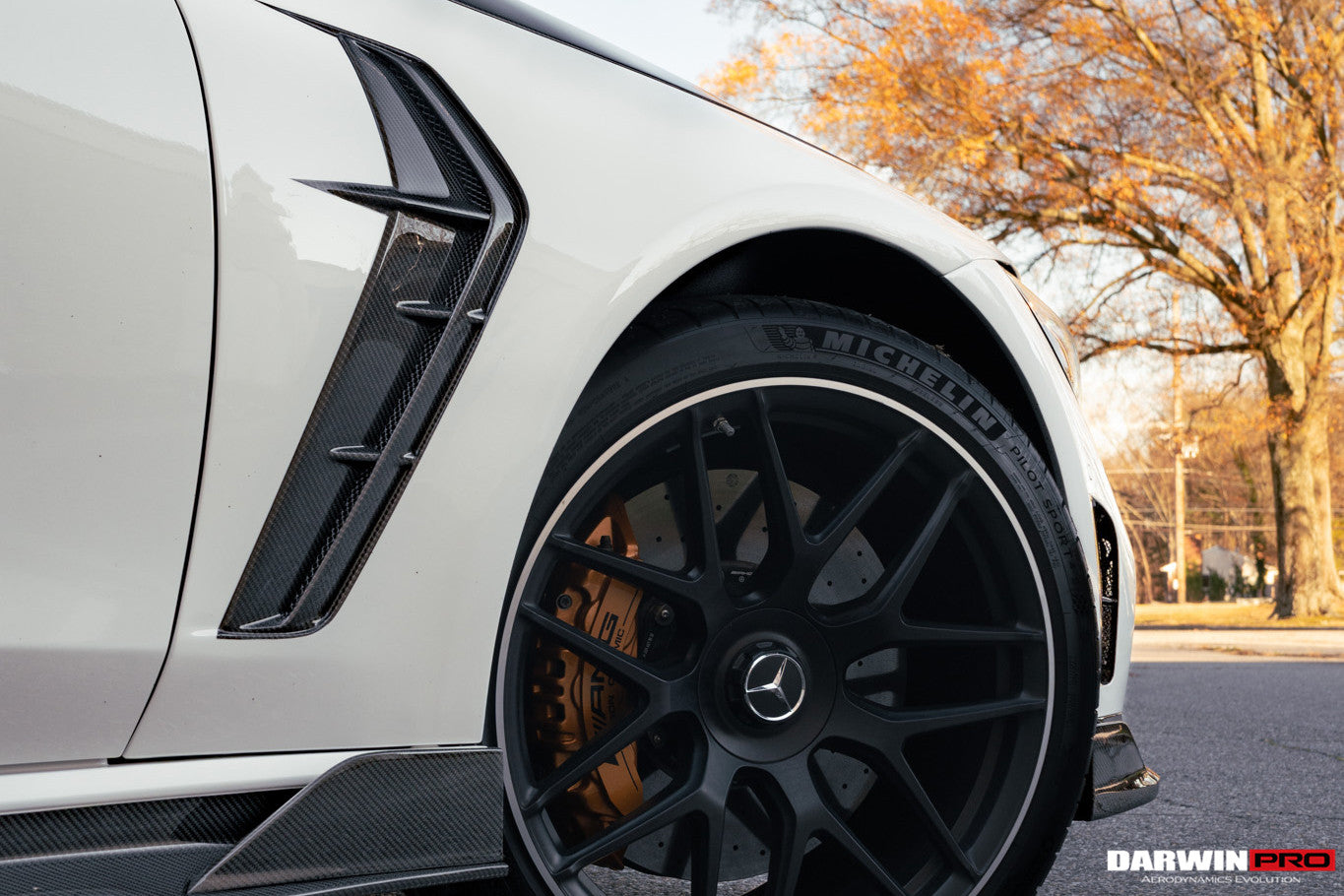 DarwinPRO 2019-2024 Mercedes Benz AMG GT50 GT53 GT43 GT63 GT63S 4Door Coupe X290 IMP Performance Ver.2 Front Fender - DarwinPRO Aerodynamics