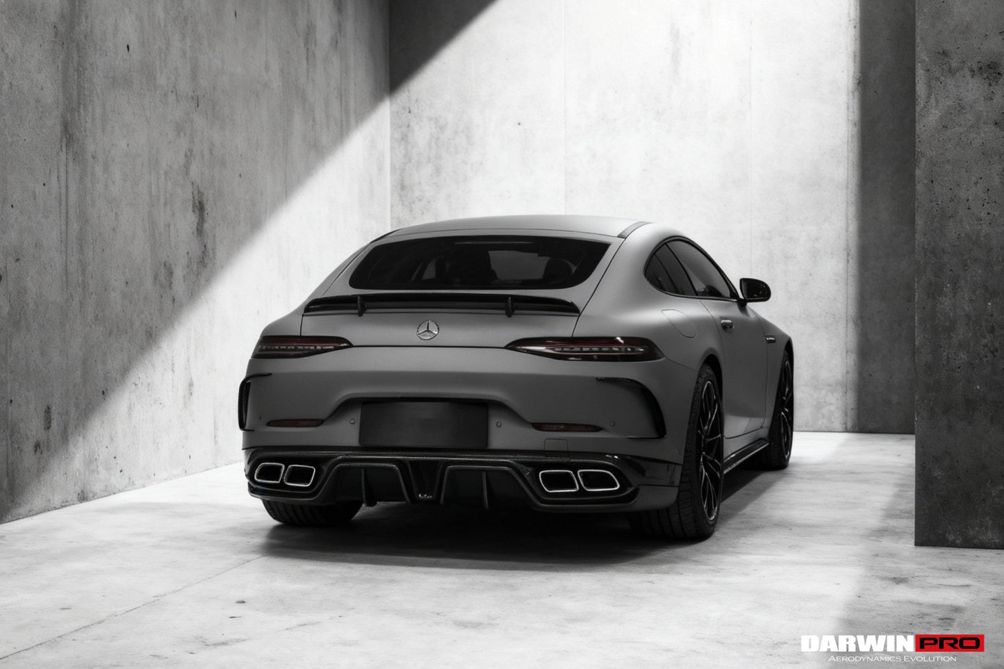 DarwinPRO 2019-2024 Mercedes Benz AMG GT50 GT53 GT43 4Door Coupe X290 IMP Performance Rear Bumper Canards