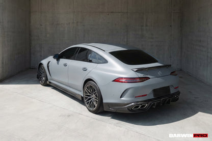 2019-2024 Mercedes Benz AMG GT50 GT53 GT43 GT63 GT63S 4Door Coupe X290 IMP Performance Ver.2 Trunk Spoiler - DarwinPRO Aerodynamics