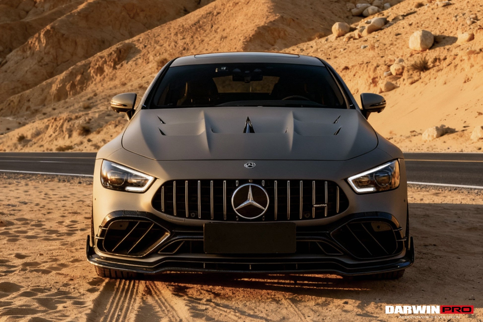 DarwinPRO 2019-2025 Mercedes Benz AMG GT50 GT53 GT43 4Door Coupe X290 IMP Performance Carbon Fiber Full Body Kit - DarwinPRO Aerodynamics