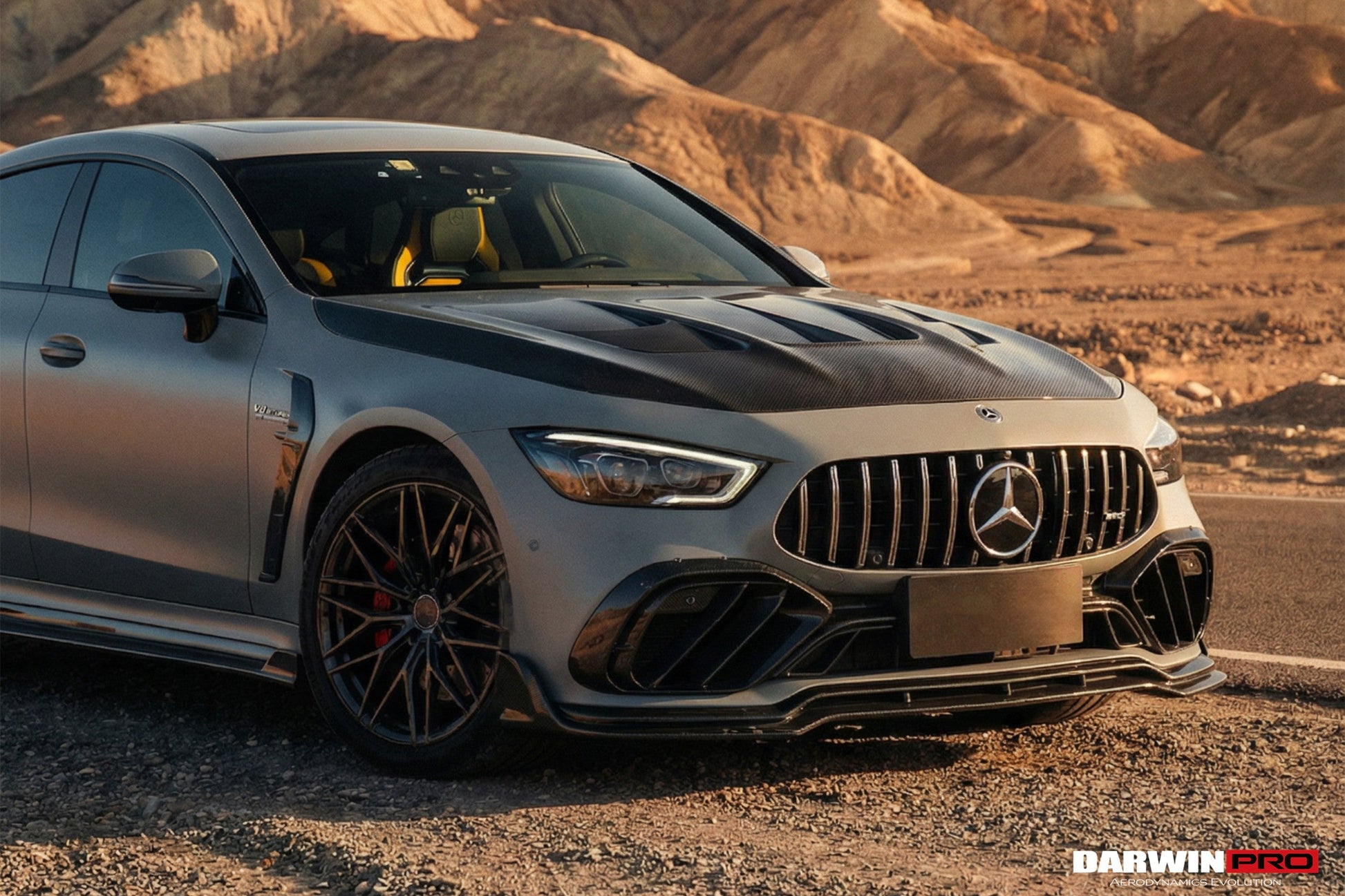 DarwinPRO 2019-2025 Mercedes Benz AMG GT50 GT53 GT43 4Door Coupe X290 IMP Performance Carbon Fiber Full Body Kit - DarwinPRO Aerodynamics