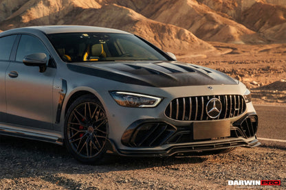 DarwinPRO 2019-2025 Mercedes Benz AMG GT50 GT53 GT43 4Door Coupe X290 IMP Performance Carbon Fiber Full Body Kit - DarwinPRO Aerodynamics