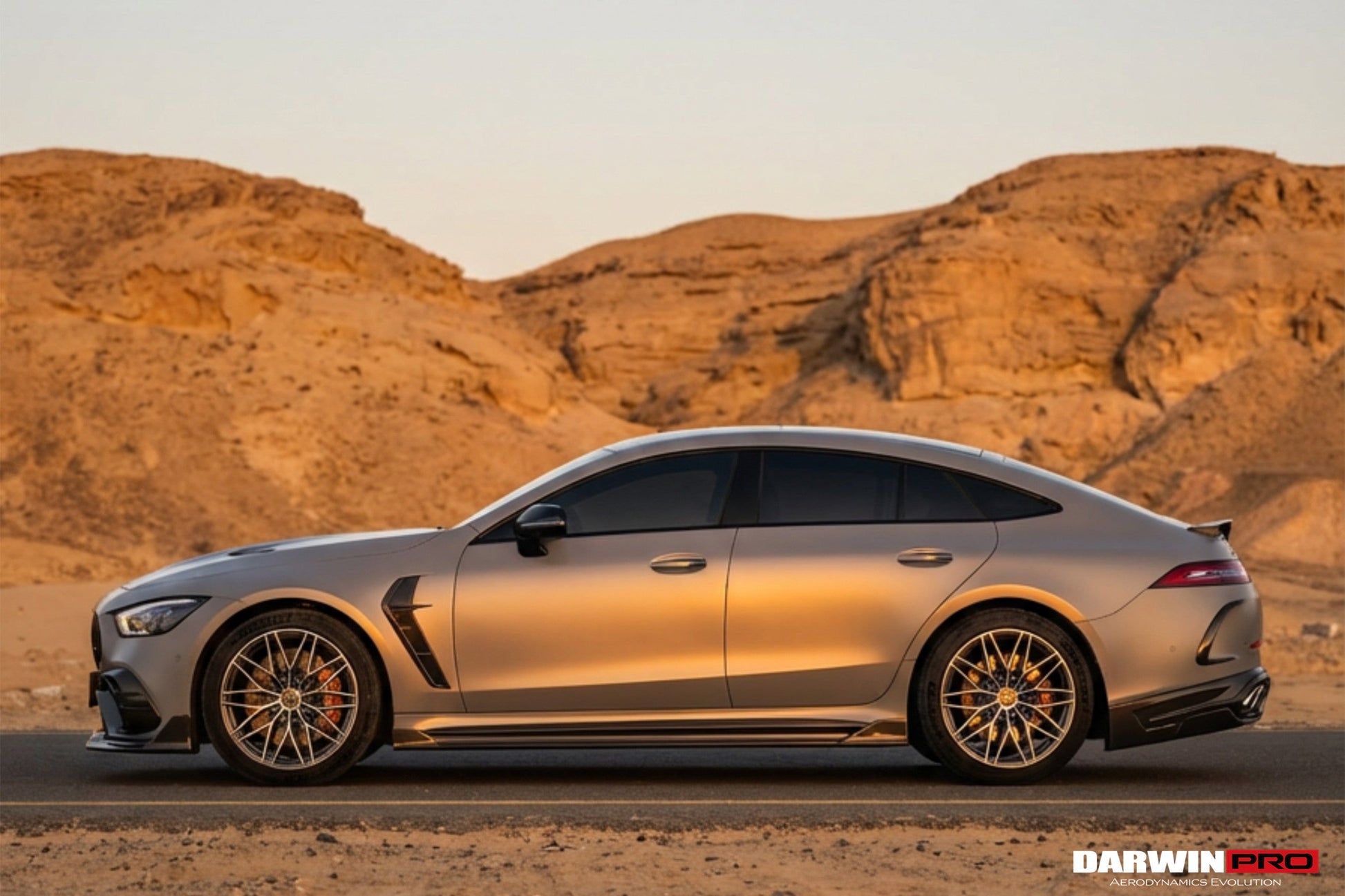 DarwinPRO 2019-2025 Mercedes Benz AMG GT50 GT53 GT43 4Door Coupe X290 IMP Performance Carbon Fiber Full Body Kit - DarwinPRO Aerodynamics