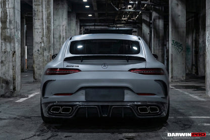 DarwinPRO 2019-2024 Mercedes Benz AMG GT50 GT53 GT43 4Door Coupe X290 IMP Performance Rear Bumper Canards