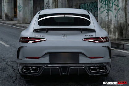 DarwinPRO 2019-2024 Mercedes Benz AMG GT50 GT53 GT43 4Door Coupe X290 IMP Performance Rear Bumper Canards