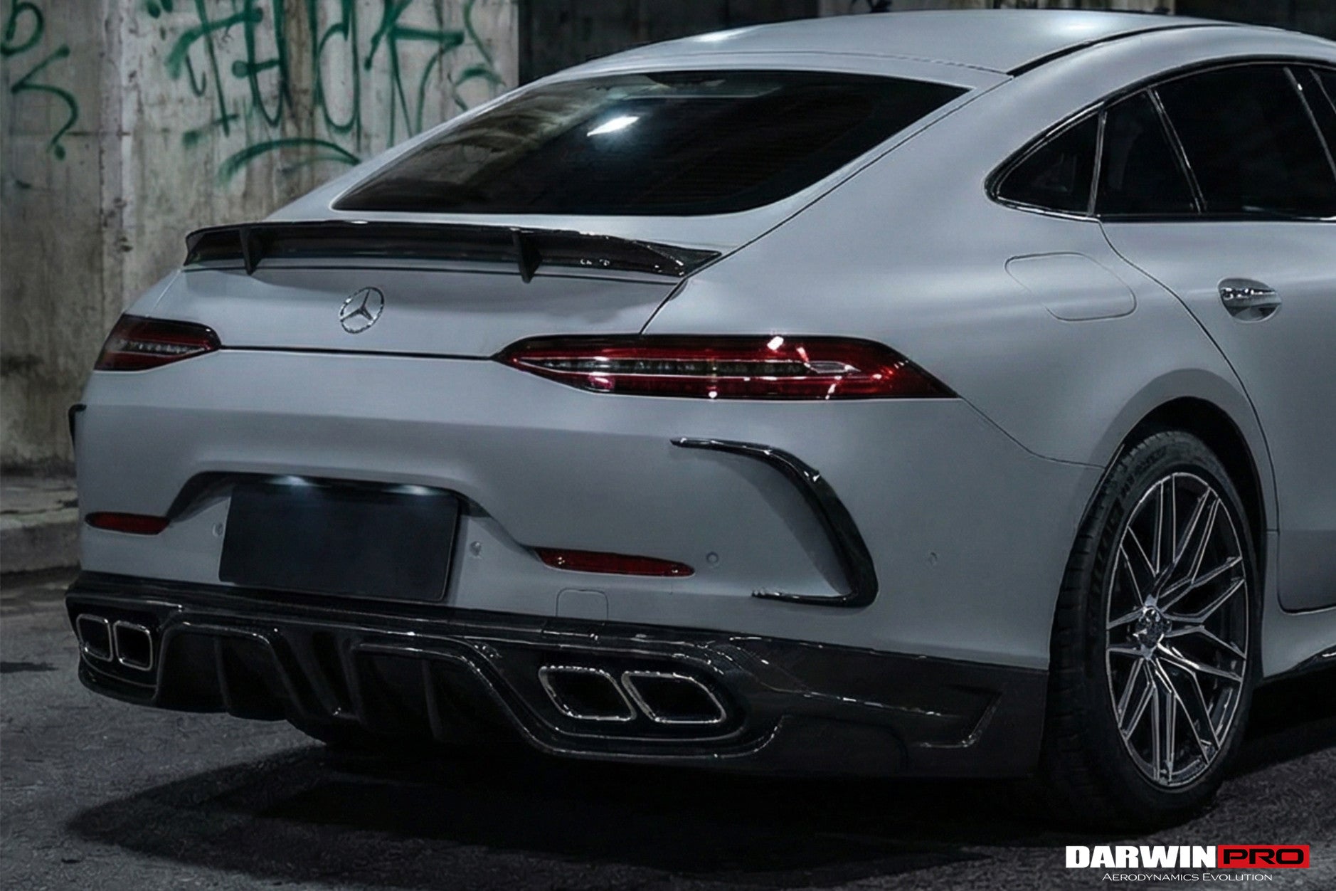 DarwinPRO 2019-2025 Mercedes Benz AMG GT50 GT53 GT43 4Door Coupe X290 IMP Performance Carbon Fiber Full Body Kit - DarwinPRO Aerodynamics