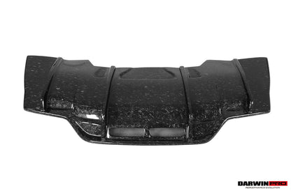 2014-2021 Mercedes Benz C217 S63 & S65 AMG Coupe BKSS Style Carbon Fiber Rear Diffuser